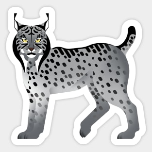 Iberian lynx Sticker